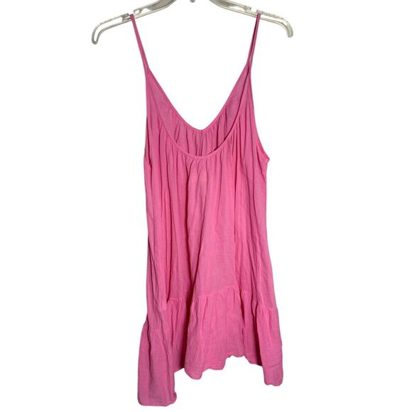 9 Seed St. Tropez Ruffle Mini Dress Cover Up Sz. O/S - Picture 4 of 7